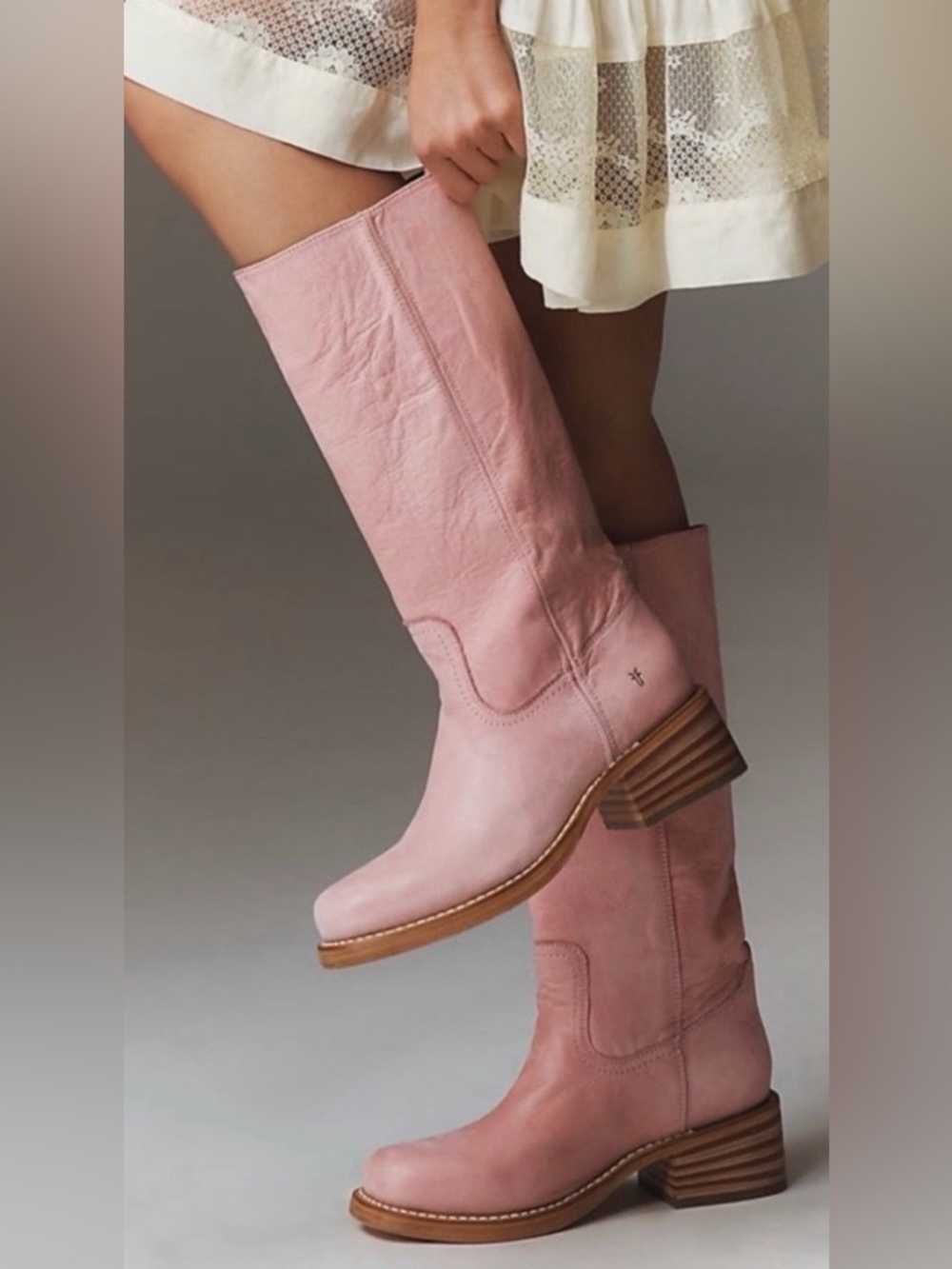 Frye Campus 14L Boot - Size 8, Color: Pink